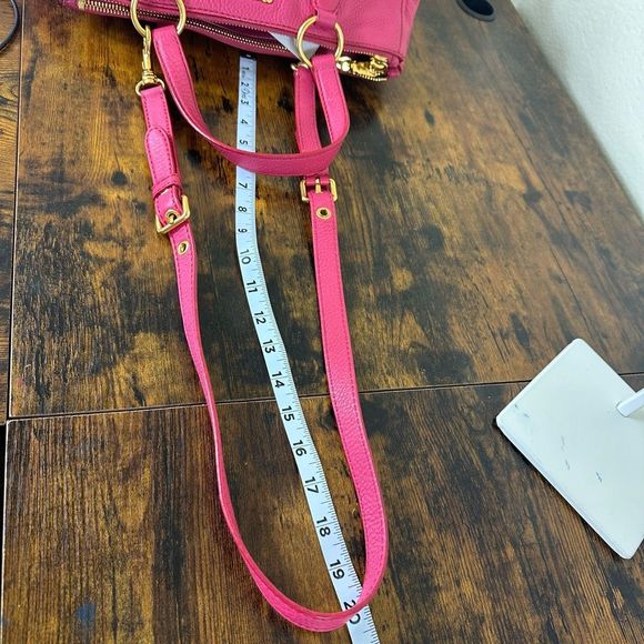 Miu Miu Pink Leather Handbag W/ Certificate of Authenticity - Picture 13 of 16